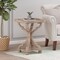 GDFStudio Dianelly French Country Accent Table with Square Top